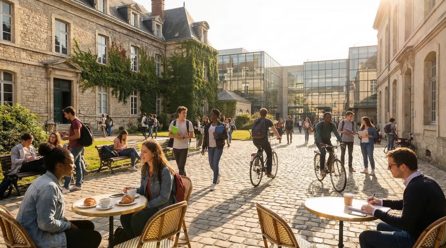 Студенческая жизнь во Франции