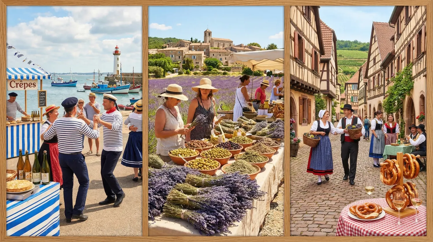 Региональные традиции Франции: Бретань, Прованс, Эльзас