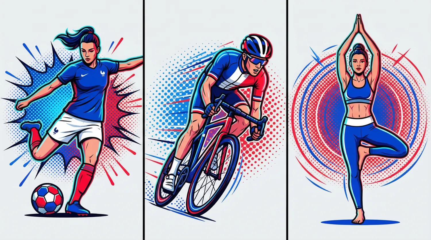 Французы и спорт: футбол, велоспорт, йога