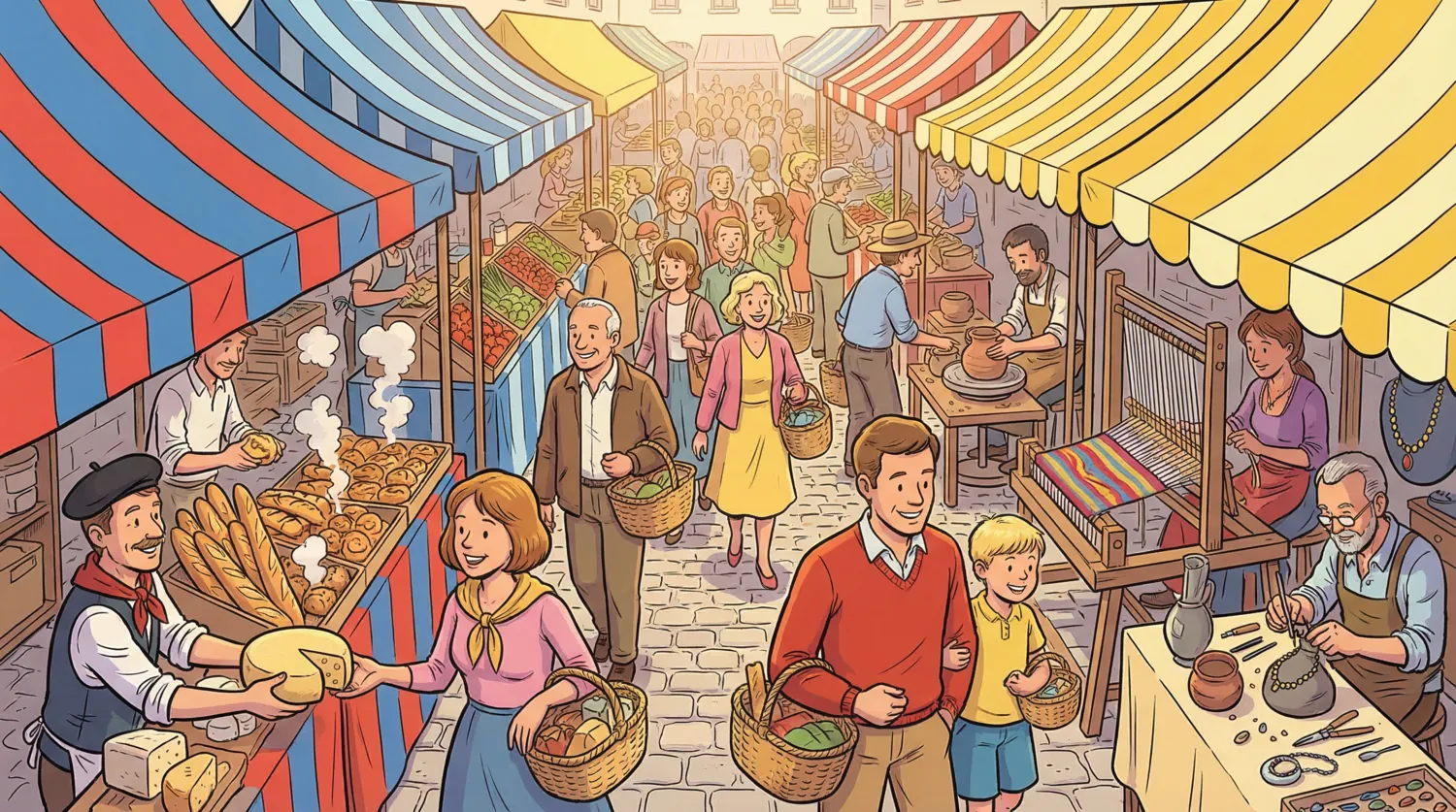 Французские ярмарки: гастрономия, рукоделие, ремёсла