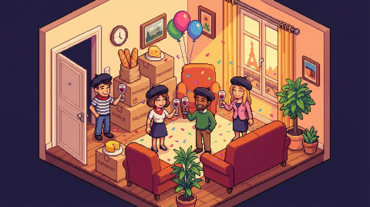 Как французы празднуют новоселье и переезд