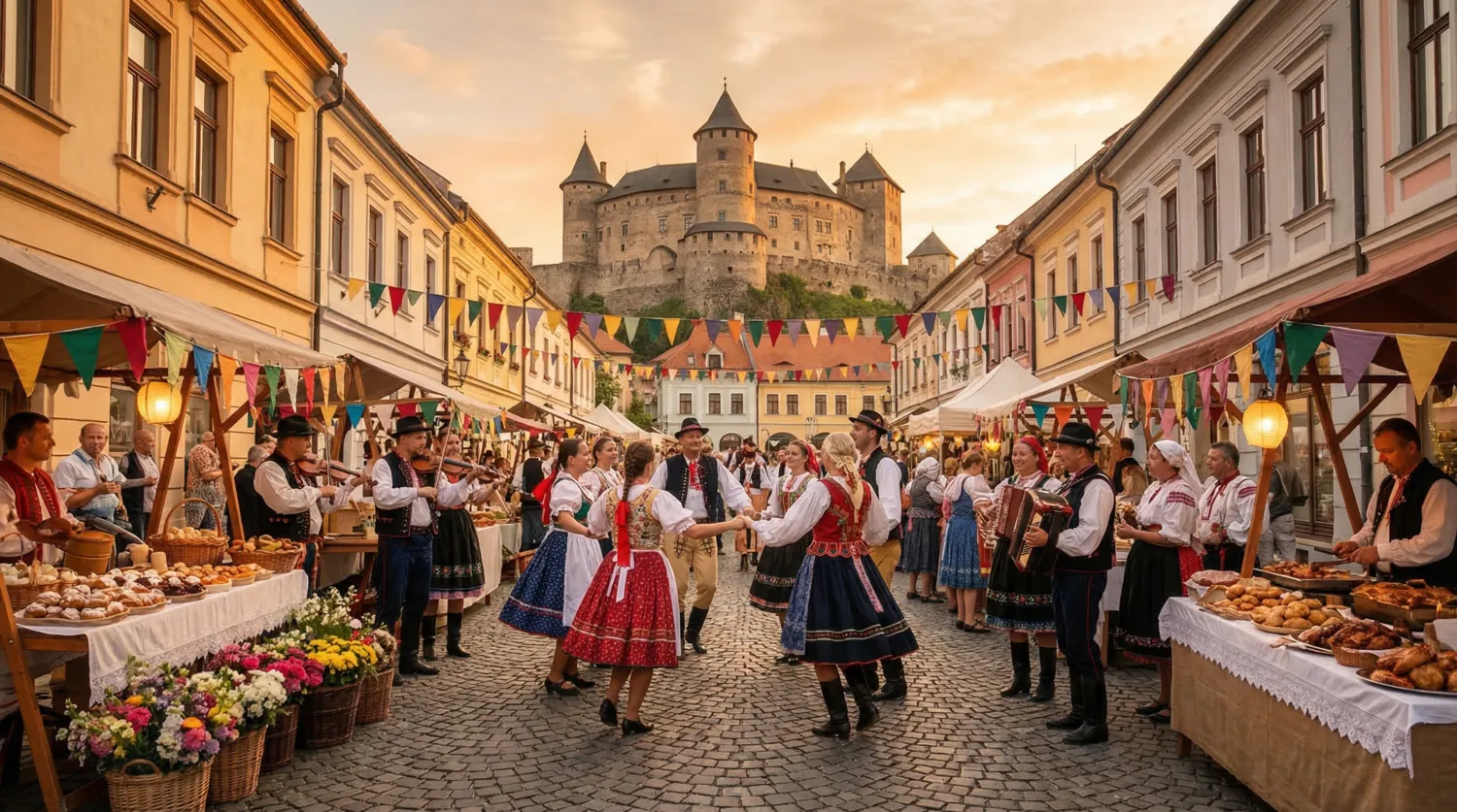Праздники и традиции в замках и провинциальных городах