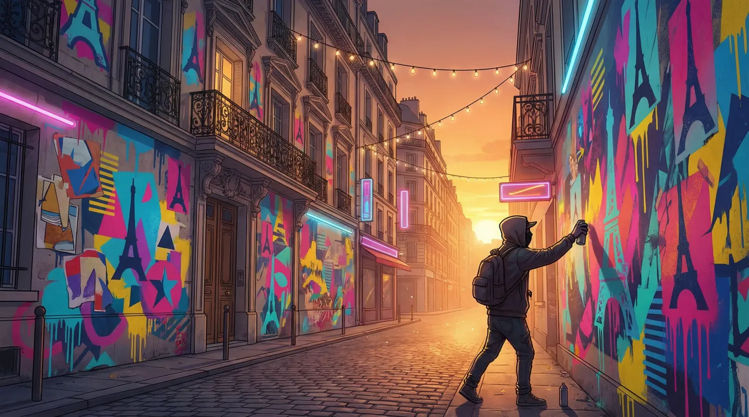 Граффити и уличное искусство во Франции