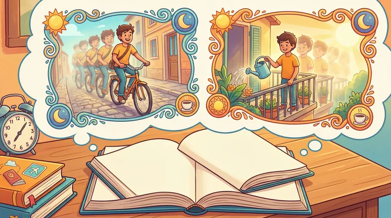 Тест по испанскому: Pretérito Imperfecto — «я делал/обычно делал»