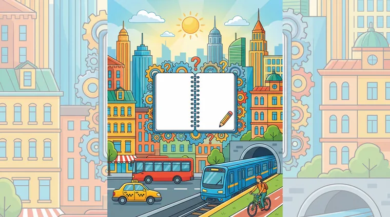 Тест по испанскому: Город и транспорт — базовый набор