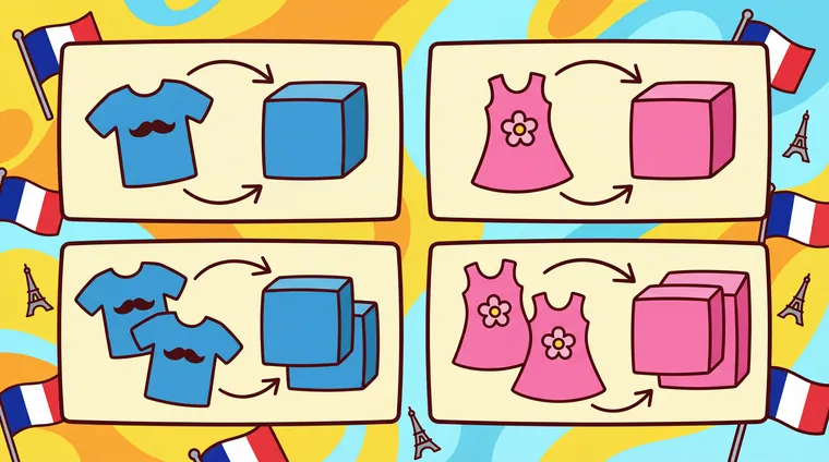 Тест по французскому: Согласование прилагательных по роду и числу