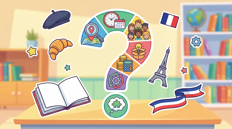 Тест по французскому: Вопросительные слова (qui, que, où, quand, comment, pourquoi, combien)