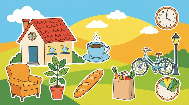 Тест по французскому: Дом и повседневная жизнь (базовая лексика)