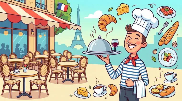 Тест по французскому: Еда и ресторан (заказ, блюда, напитки)