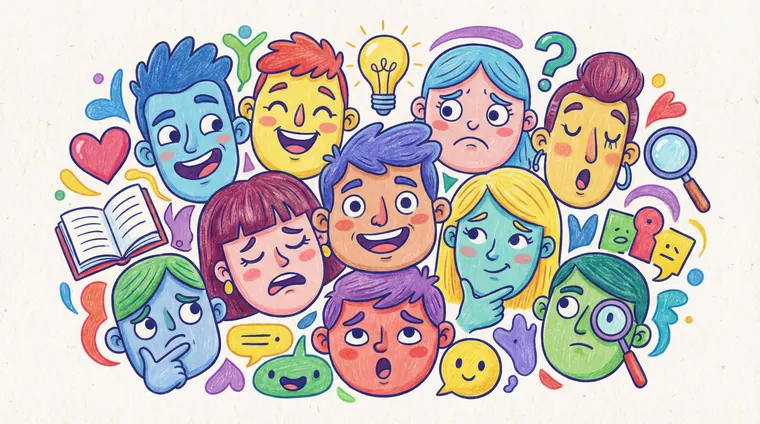 Тест по французскому: Эмоции и характер (ключевые прилагательные)