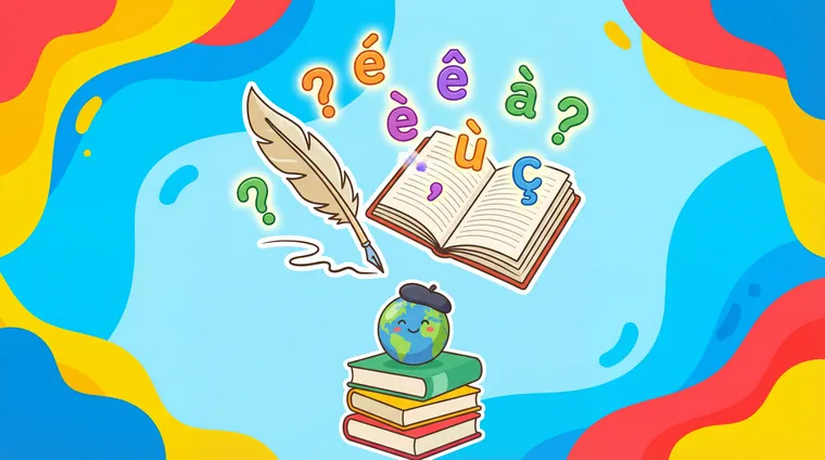 Тест по французскому: Акценты и знаки (é/è/ê/à/ù/ç) — как писать правильно