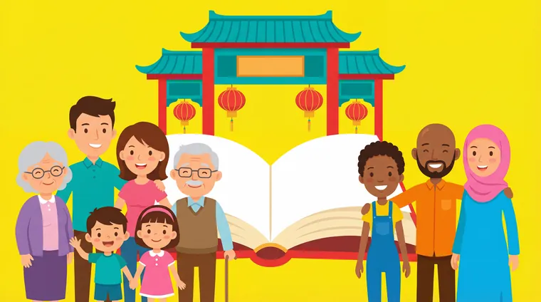 Тест по китайскому: Семья и люди (HSK 1)