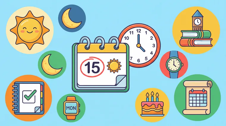 Тест по китайскому: Время, дни недели, даты (HSK 1–2)