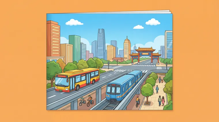 Тест по китайскому: Город и транспорт (HSK 2)