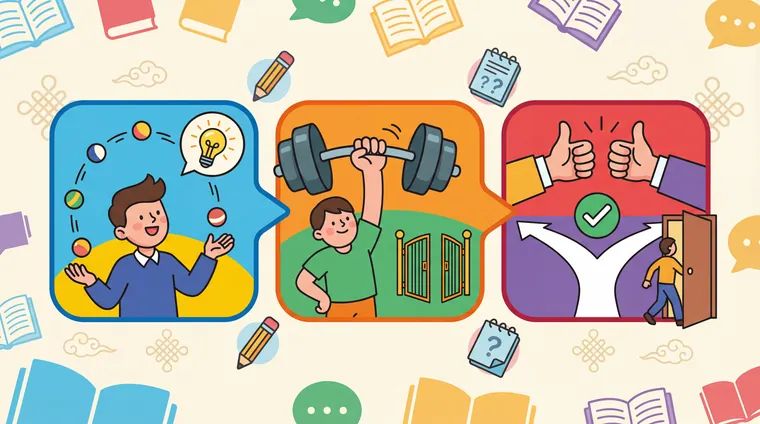 Тест по китайскому: Модальные глаголы (会, 能, 可以) — могу/умею/можно