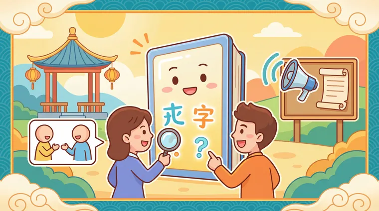 Тест по китайскому: Чтение HSK 2 — мини-диалоги и объявления