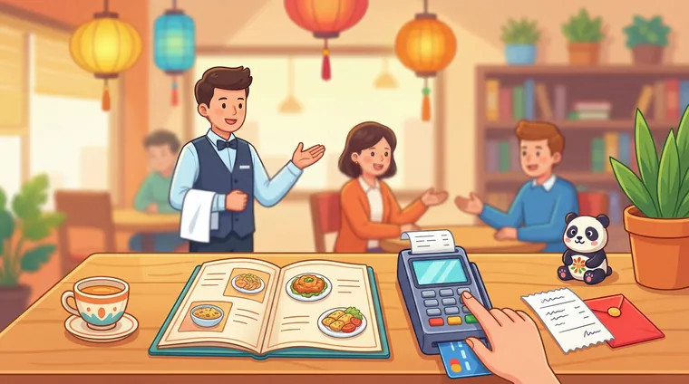 Тест по китайскому: В кафе/ресторане — заказать и уточнить