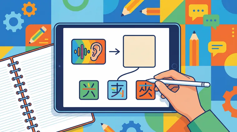 Тест по китайскому: Пиньинь → иероглифы (вставь правильный иероглиф)