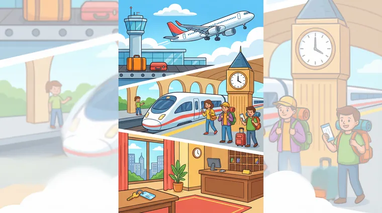 Тест по немецкому: Путешествия (отель, вокзал, аэропорт)