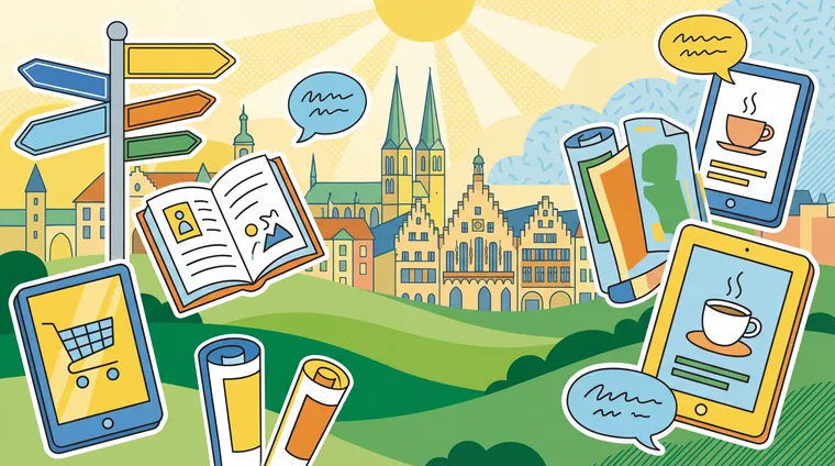 Тест по немецкому: Чтение A1–A2 — объявления, вывески, короткие тексты