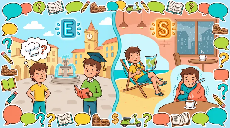 Тест по итальянскому: Essere или Stare — различия (состояние/место/характеристика)