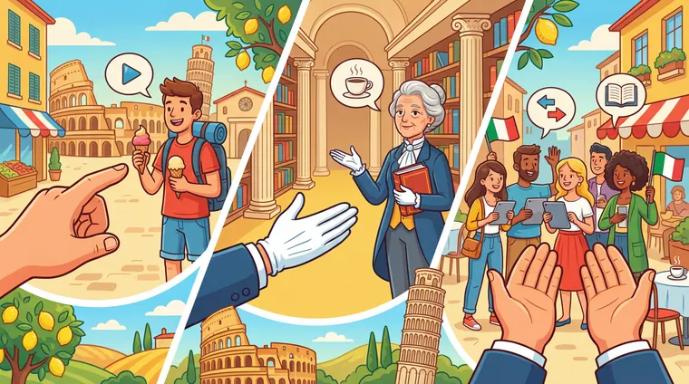 Тест по итальянскому: Imperativo — команды и просьбы (tu/Lei/voi)