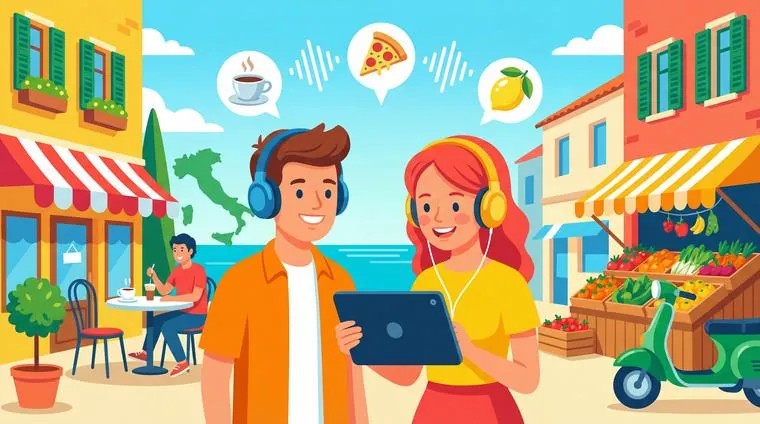 Тест по итальянскому: Аудирование A1–A2 — короткие диалоги в быту