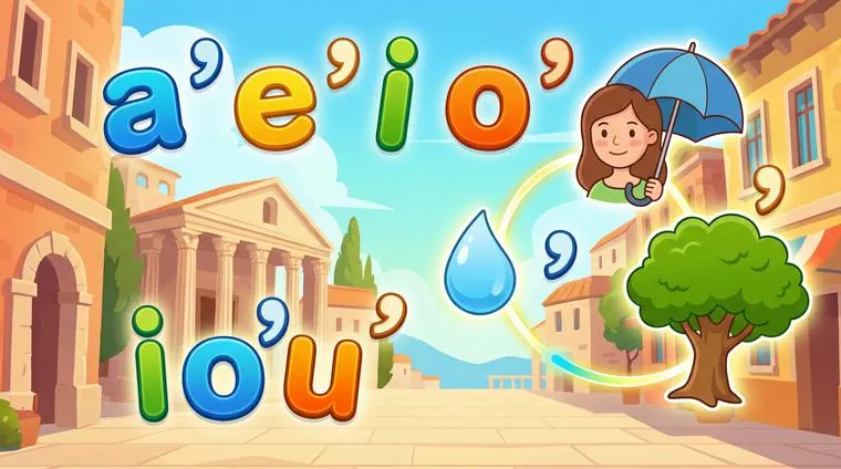 Тест по итальянскому: Апостроф и элизия (un’ amica, l’acqua) — базовые правила