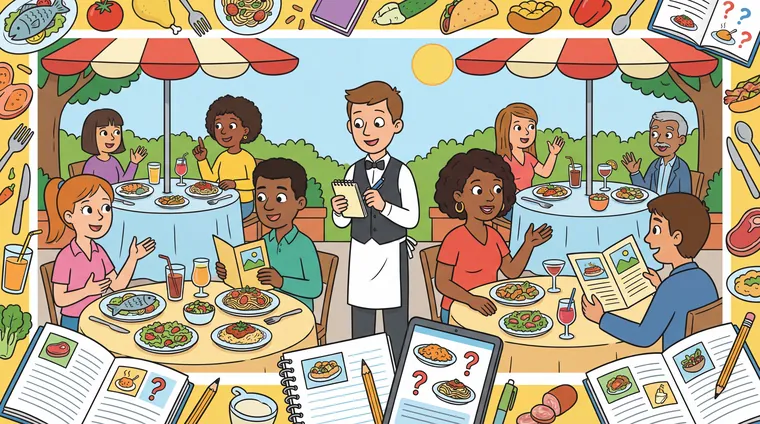 Тест по португальскому: Еда и ресторан (заказ, блюда, напитки)