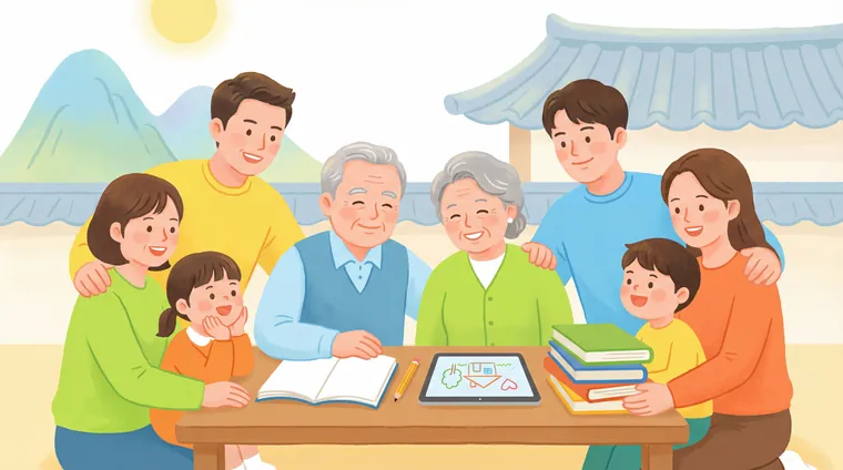 Тест по корейскому: Семья и люди (가족, 사람)