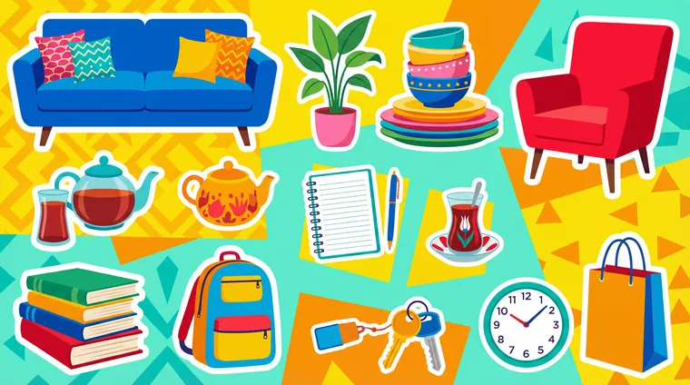 Тест по турецкому: Дом и повседневная жизнь