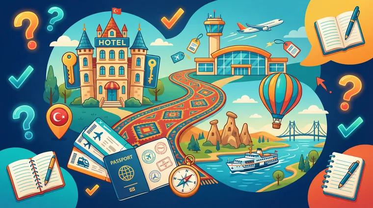 Тест по турецкому: Путешествия (отель, аэропорт, билеты)