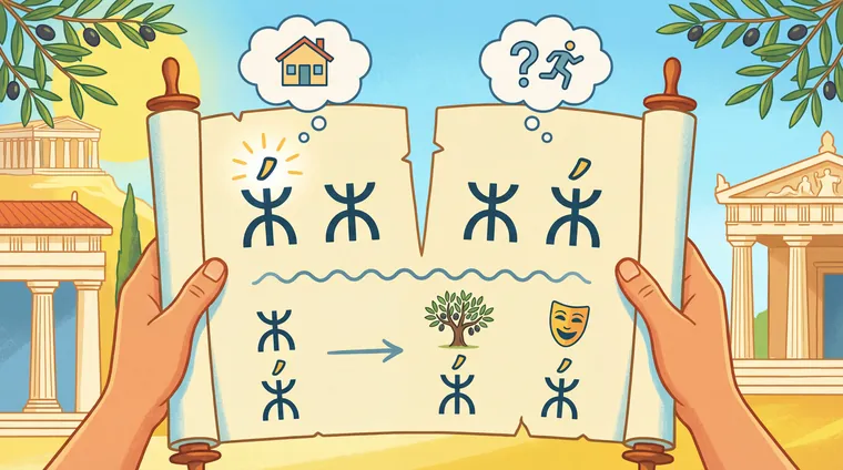 Тест по греческому: Ударение (τόνος) — где ставится и как меняет слово