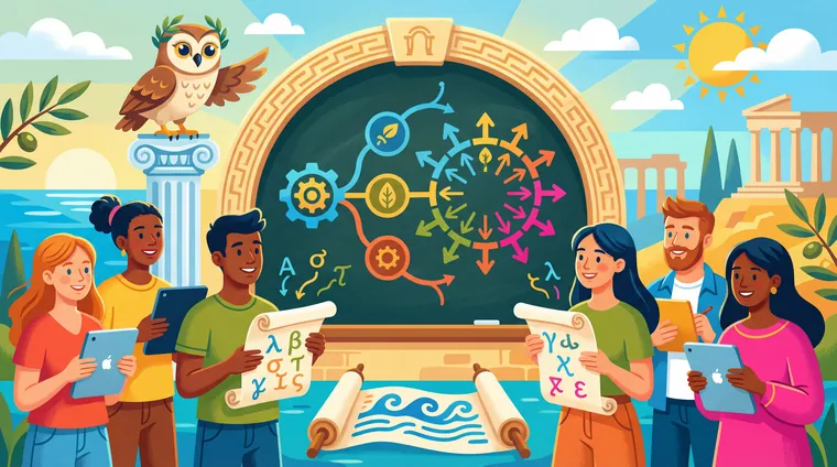 Тест по греческому: Настоящее время — спряжение регулярных глаголов