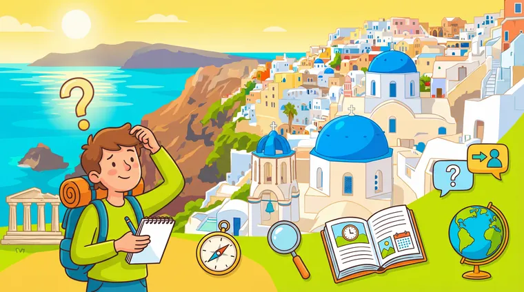 Тест по греческому: Вопросительные слова (ποιος, τι, πού, πότε, γιατί, πώς, πόσο)
