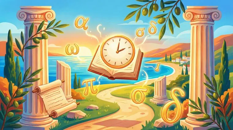 Тест по греческому: Παρατατικός (длительное прошедшее) — образование (база)