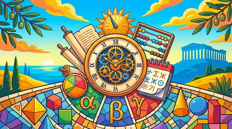 Тест по греческому: Числа, время и даты (ядро)