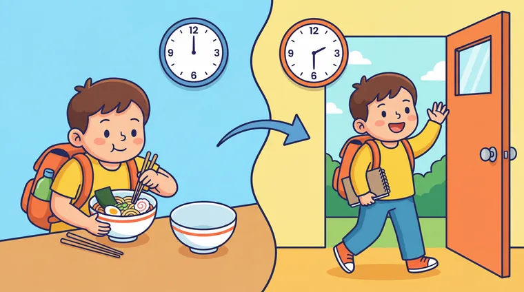 Тест по японскому: ～てから / ～たあとで — “после того как”