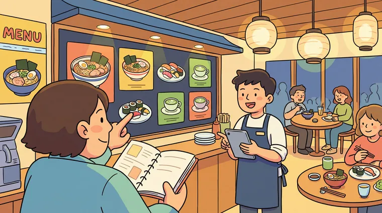 Тест по японскому: Еда и кафе (заказ, блюда, напитки)