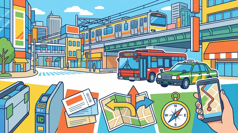 Тест по японскому: Город и транспорт (как добраться, билеты)