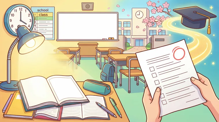 Тест по японскому: Учёба и школа (授業, 宿題, 試験)