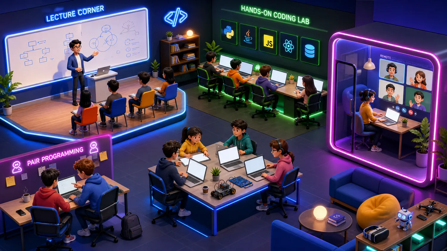 Как устроено обучение в IT-колледже: программа и форматы