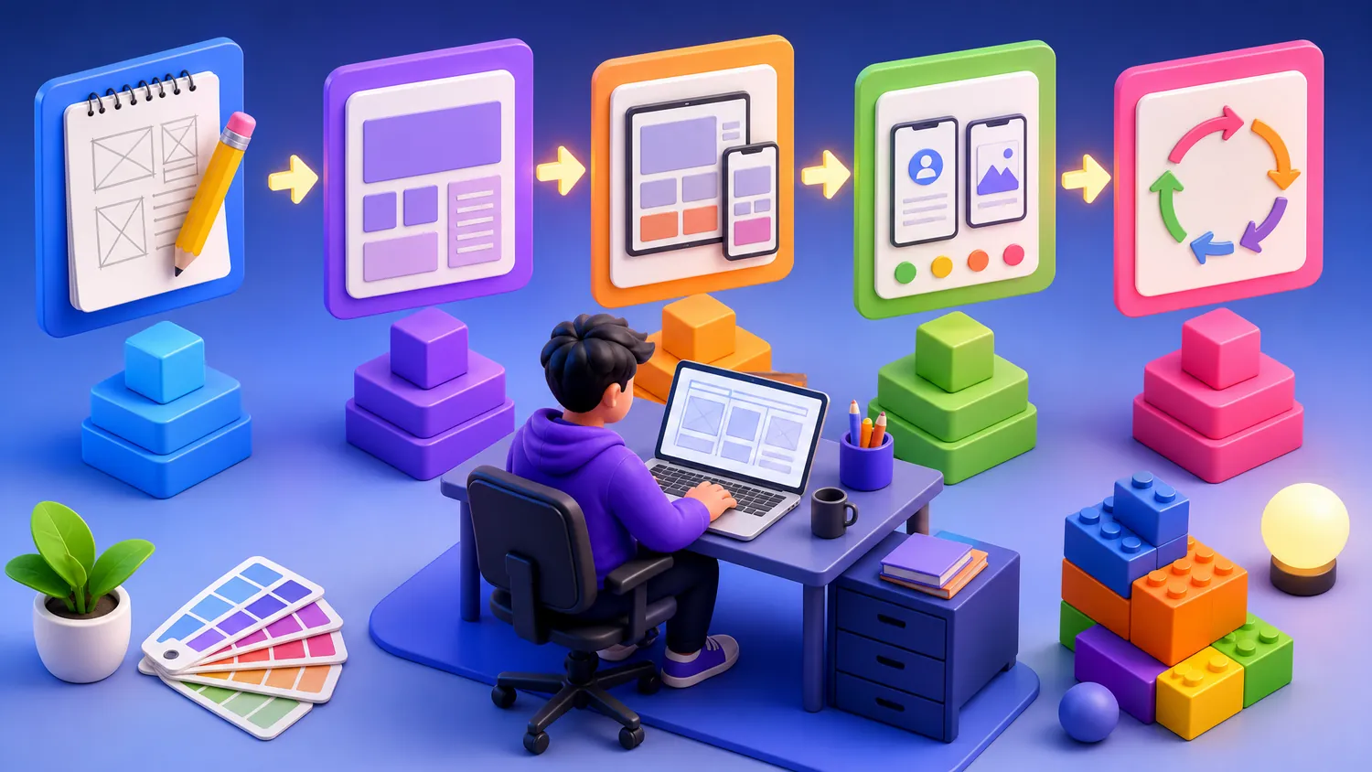Как научиться UX/UI дизайну с нуля: пошаговый план