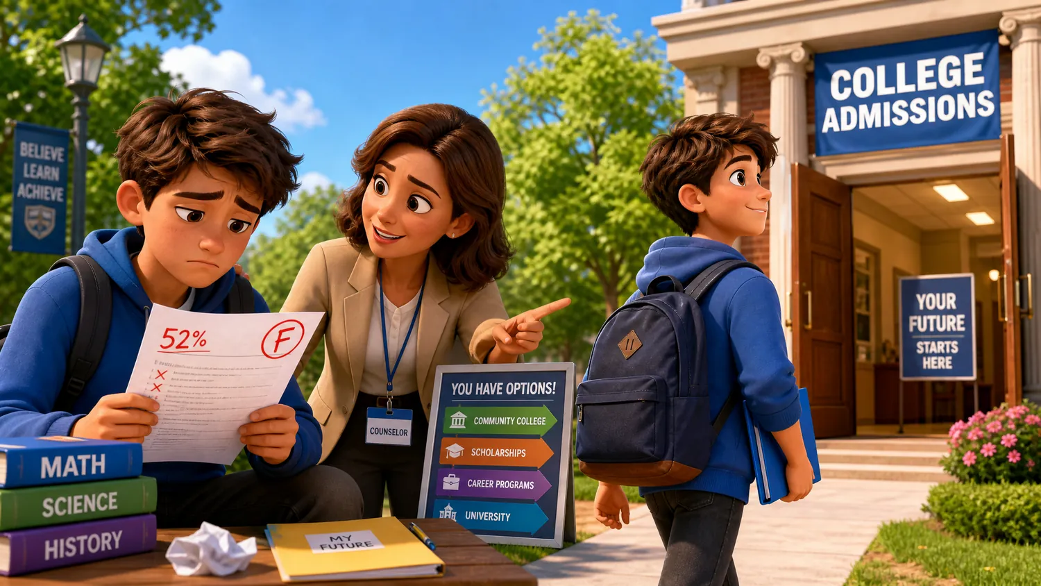 Результаты ОГЭ не понравились: как поступить в колледж всё равно