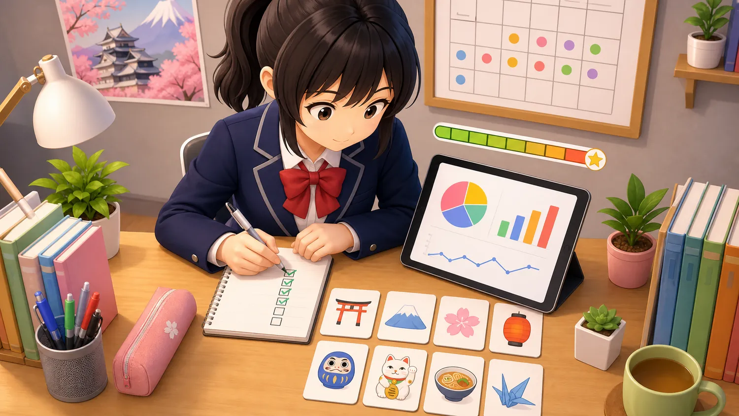 Как отслеживать прогресс в изучении японского языка