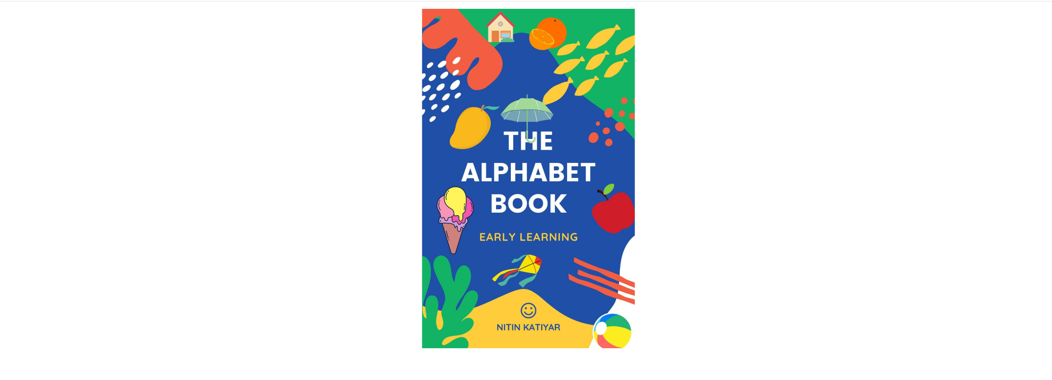 A to Z English Alphabet Book for Kids Learning
