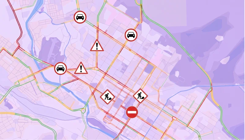 Карта пробок