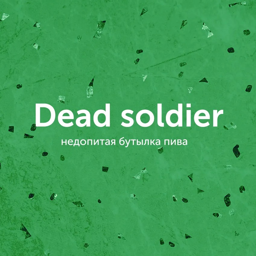 Сленг дня после празднования Нового года: dead soldier