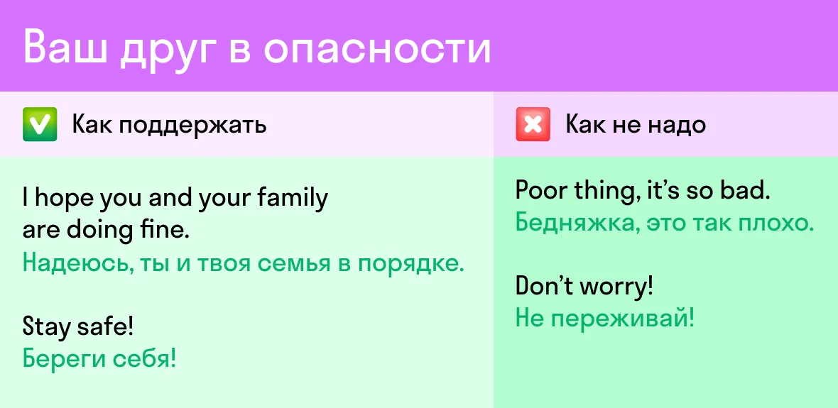 Словарик поддержки: как аккуратно сопереживать в трудную минуту