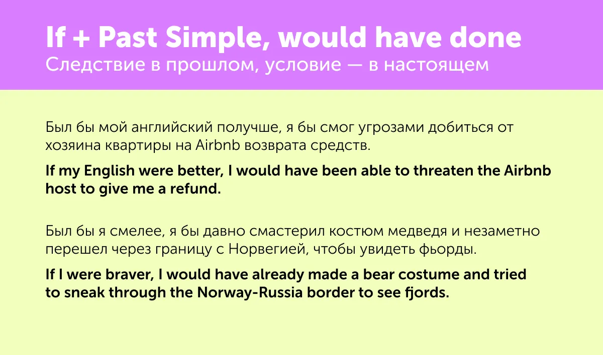 Как бы я мог провести это лето. Утираем слезы и вспоминаем условные предложения в английском